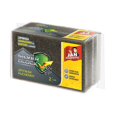 Zmywak Silver Block 2 sztuki Jan Niezbędny