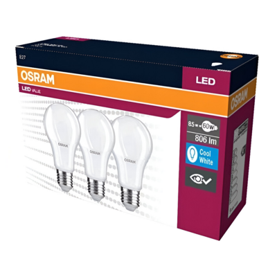 Żarówka VALUE CLA60 8,5W/840 230VFR E27 FS3OSRAM