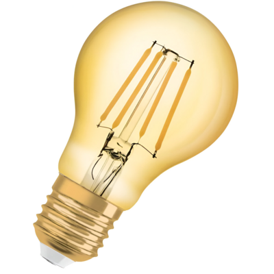 Żarówka Vintage 1906 LED CL A FIL GOLD 63 non-dim 8 W/824 E27
