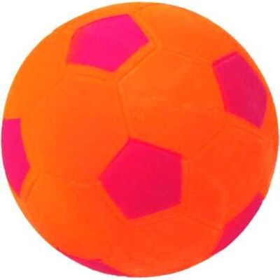 Piłka 72 mm football pomarańczowa