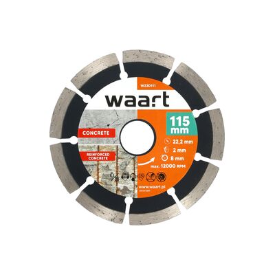 Tarcza diamentowa segmentowa 115 x 2 mm Jufisto