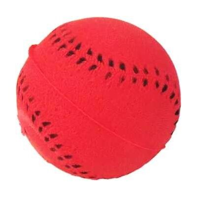 Piłka 40 mm baseball czerwona