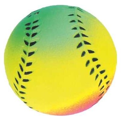 Piłka 57 mm baseball tęcza