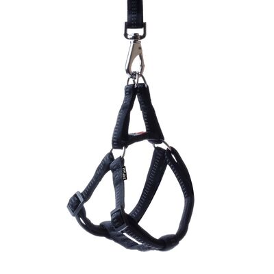 Szelki Soft Style czarny odblask L 2,0cm