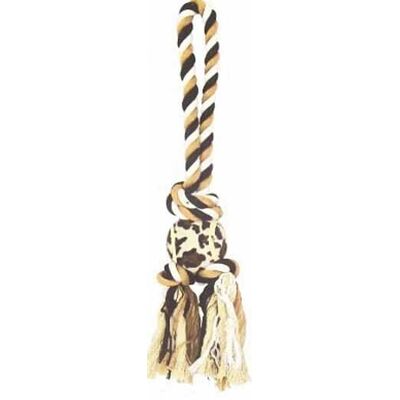 Sznurek biało czarna piłka 40 cm Z540