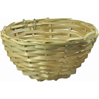 Gniazdko dla ptaków plecione S