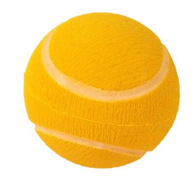 Piłka 40 mm tenis żółta