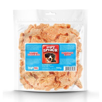 GM92 Kostki kurczak z ryżem 4 cm Happet