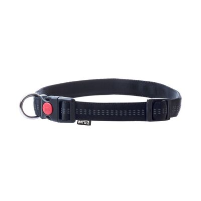 Obroża Soft Style czarny odblask S 1,0 cm