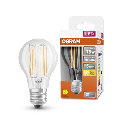 Żarówka LED STAR CL A FIL 75 non-dim 7,5W/827 E27