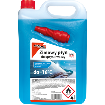 Płyn do spryskiwaczy zimowy -16°C 4 l Lejek GO/ON!