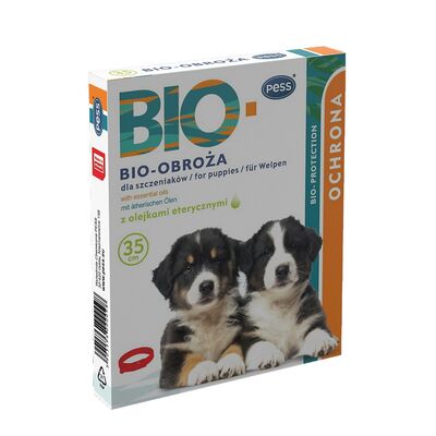 Obroża biologiczna 35 cm Pess dla szczeniąt