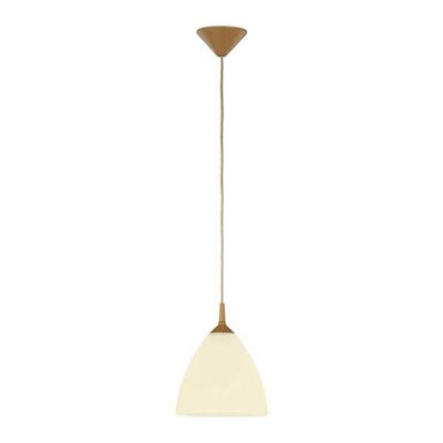 Lampa wisząca Bartek E27 1 x 60 W złoty, kremowy