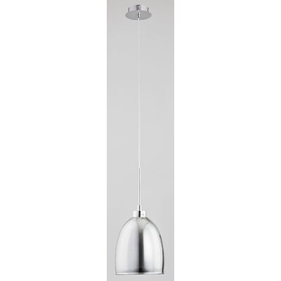 Lampa wisząca Ronda E27 1 x 60 W grafitowy, chrom