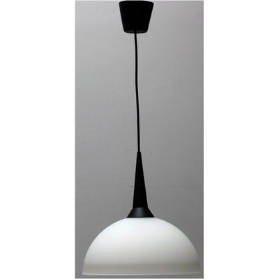 Lampa wisząca Arena E27 1 x 60 W czarny, biały