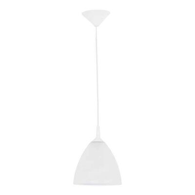 Lampa wisząca Bartek E27 1 x 60 W biały