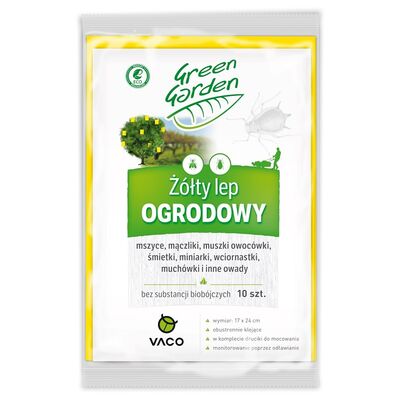 Lep ogrodowy żółty Vaco Green Garden 24 x 17 cm 10 sztuk