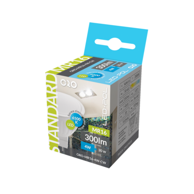Żarówka LED ORO-MR16-4W-CW