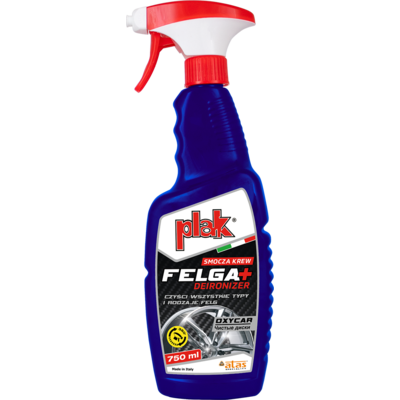 Preparat do czyszczenia felg OXYCAR Felga+ Deironizer Smocza Krew 750 ml Plak