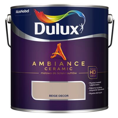 Farba ceramiczna AMBIANCE CERAMIC Beige Decor 2,5 l Dulux