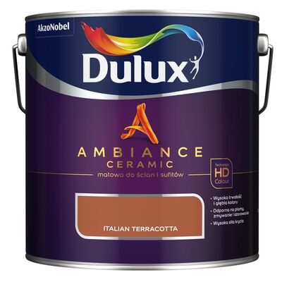 Farba ceramiczna AMBIANCE CERAMIC Italian Terracotta 2,5 l Dulux