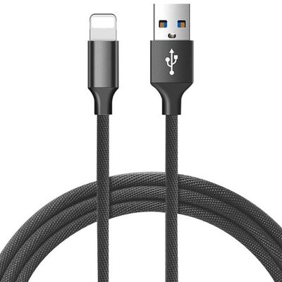 Kabel USB - Lightning szary 1,5 m VA0005 VAYOX