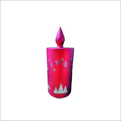 Lampion 12 LED czerwony