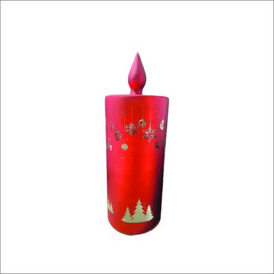 Lampion 16 LED czerwony