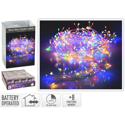 Łańcuch świetlny 100 LED Ryż multikolor