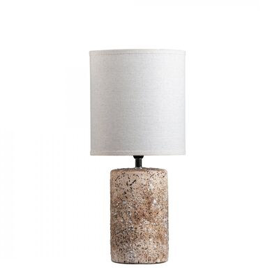 Lampa stojąca NOA 2, 20 x 20 x 45 cm kremowo-jasnobrązowa