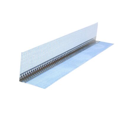 Narożnik aluminiowy z siatką BLUE ALUSTARS niebieska 10/10 2,5 m