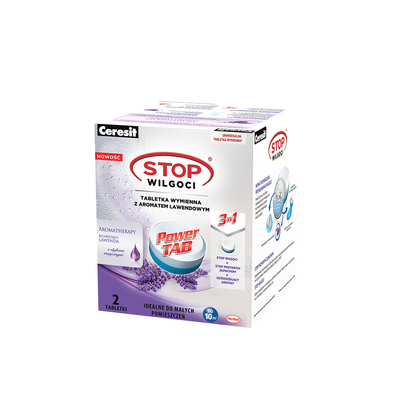 Tabletki PowerTAB Relaksująca Lawenda STOP Wilgoci 2 x 300 g Ceresit