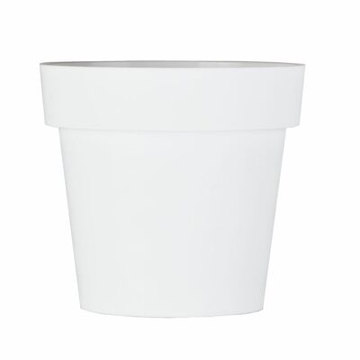 Doniczka Classic mat 16 cm biała