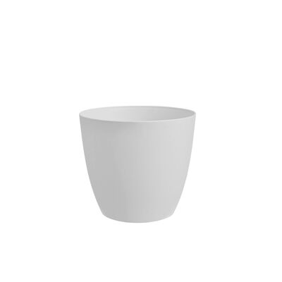 Doniczka Ella 13 cm biała mat