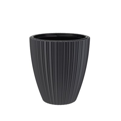 Doniczka Mika 30 cm antracytowa