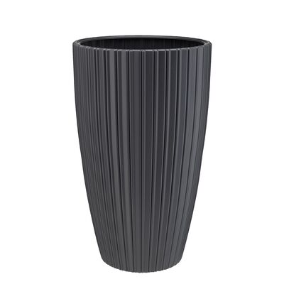 Doniczka Mika Slim 30 cm antracytowa