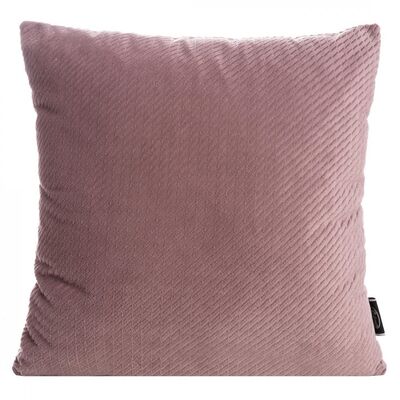 Poszewka dekoracyjna ELIZA 40 x 40 cm pudrowa