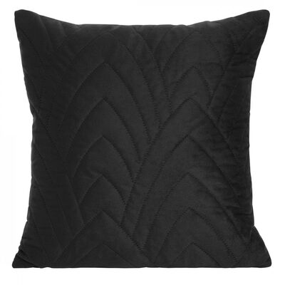 Poszewka dekoracyjna LUIZ6 40 x 40 cm czarna