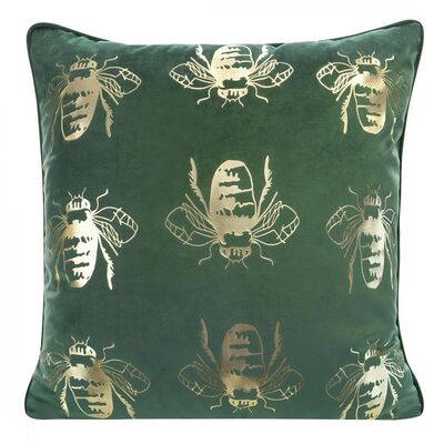 Poszewka dekoracyjna BLINK15G 45 x 45 cm ciemno-zielona