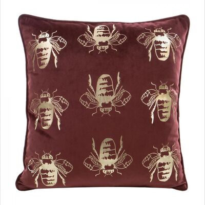 Poszewka dekoracyjna BLINK15N 45 x 45 cm czerwona