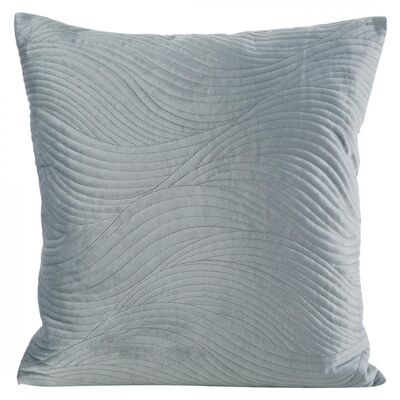 Poszewka dekoracyjna RIA5 45 x 45 cm srebrna