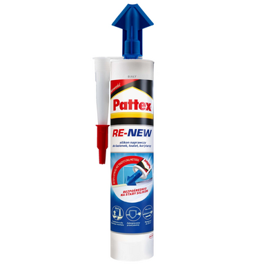 Silikon naprawczy RE-NEW szary 280 ml Pattex