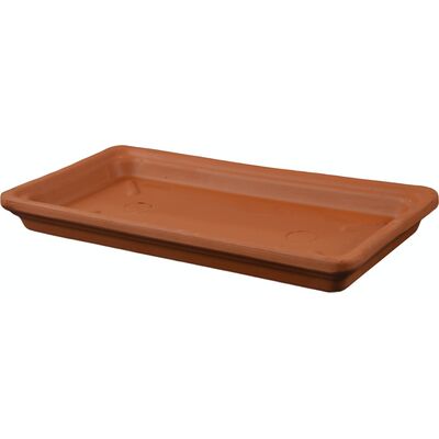 Podstawka pod skrzynkę ITA Liscia 21 x 41 cm czerwona