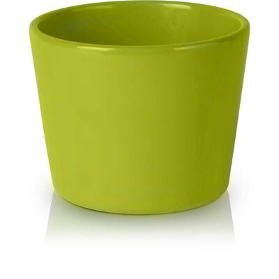 Osłonka ceramiczna 13 cm zielona