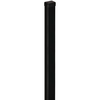 Słup gładki 60 x 40 x 1,2 mm (2,00 m) ocynk + RAL9005