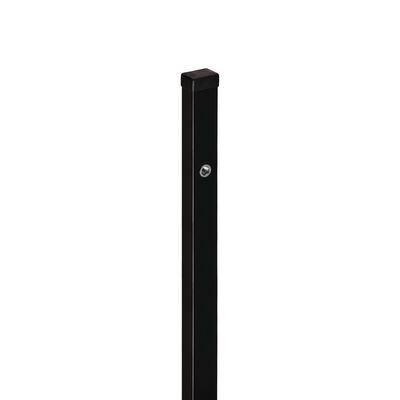Słup furtkowy 2,00 m 60 x 40 mm ocynk + RAL9005