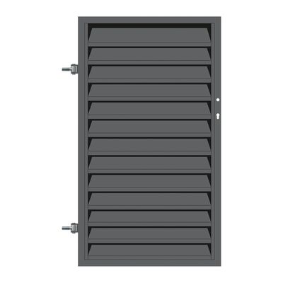 Furtka EMMA 0,90 x 1,50 stal ocynk + RAL7016 struktura lewa