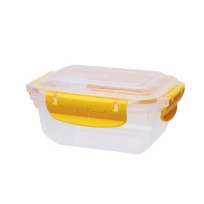 Pojemnik Lock  Fresh 13,4 x 9,9 x 5,6 cm 0,4 l żółty