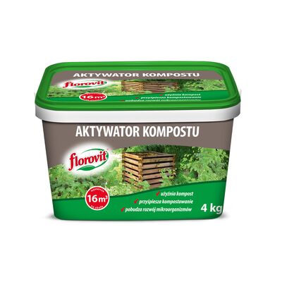 Aktywator kompostu wiadro 4 kg Florovit