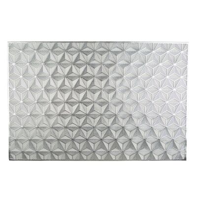 Podkładka dekoracyjna Lexi 30 x 45 cm srebrny 6 sztuk